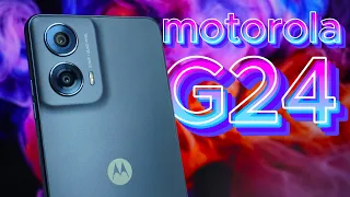 MOTOROLA G24 | Цікава новинка! | Фішки Android 14, дизайн, тести, порівняння з G14 | ТОП чи НІ?