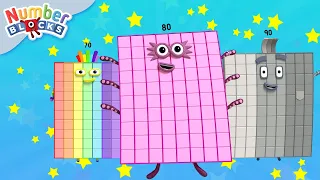 Learn to Count - BIG NUMBERS | Full Episodes - 1 Hour of Learn to Count Compilation | Numberblocks