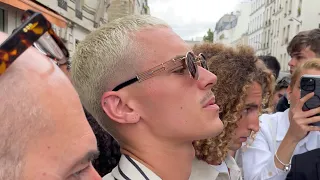 ARÓN PIPER AT JEAN PAUL GAULTIER HAUTE COUTURE BY JULIEN DOSSENA SHOW IN PARIS