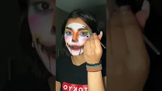 LIL PEEP CLOWN MAKEUP #SHORTS