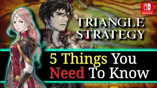 Triangle Strategy | 5 Things You Need To Know | Nintendo Switch (2022)