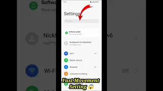 Free fire  Fast Movement Setting 😱//Oppo A17 DPI Setting  //FreeFire DPI Setting