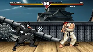 WOLVENOM VS RYU - HIGH LEVEL INSANE BATTLE!