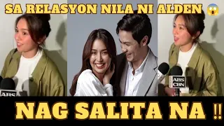 KATHRYN BERNARDO NAG SALITA NA SA WAKAS TUNGKOL SA RELASYON NILA NI ALDEN RICHARDS 😱|KATHRYN LIVE ‼️