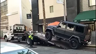 IMPOUND GONE WRONG: $250,000 Mercedes 4x4 G Wagon Ruined