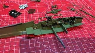 Airfix 2022 new tool 1/48,Avro Anson, build update 4