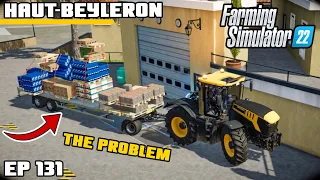 I THINK I'VE FOUND THE PROBLEM! | Farming Simulator 22 - Haut-Beyleron | Episode 131