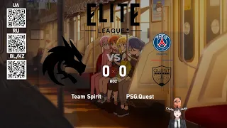 Team Spirit vs. PSG.Quest - Elite League - BO2 @4liver