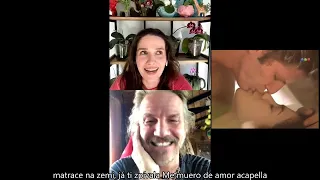 Natalia Oreiro & Facundo Arana - Instagram Live 17.7.2020 - české titulky