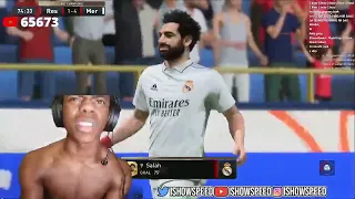 ISHOWSPEED Turns on ERIKA WHILE PLAYING FIFA (GETS BANNED) INSANE"