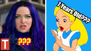 10 Disney Character Ages That Change Everything