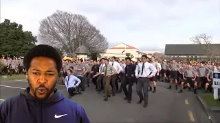 PNBHS HAKA FOR MR DAWSON TAMATEA'S FUNERAL SERVICE | AMERICAN REACTION!!!