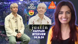 JUSTIN's full interview promoting "SURREAL" on Rappler! | WHAT AN INTERVIEW! 👏🏽👏🏽