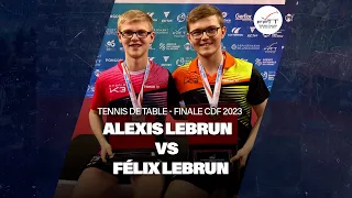 🏓 Lebrun vs Lebrun : le replay complet de la finale des championnats de France 2023 🏓