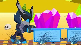 Brawl Stars Animation | MECHA CROW IN GEM GRAB (Parody)