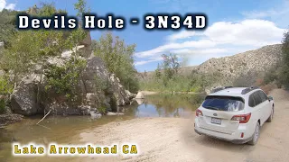 A Trip To Devil's Hole Near Lake Arrowhead California