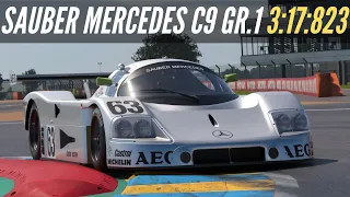 Gran Turismo 7: Daily Race Le Mans | Sauber Mercedes C9 Gr. 1 Hotlap [4K]