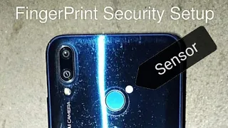 How to Set Fingerprint lock on Huawei y9 (2019)