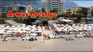 Пляж отеля Armas Prestige.  Аланья.  Турция