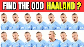 ⚽ Find the ODD One Out...! 👀✅ Can You Find Haaland, Mbappe, Messi, Ronaldo, Neymar?