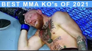 BEST MMA KNOCKOUTS OF 2021 UFC TOP TEN