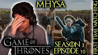 Mhysa | GAME OF THRONES [3x10] (FIRST TIME WATCHING REACTION)