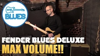 😮 A Fender Blues Deluxe Reissue Amplifier on FULL VOLUME!! 😮