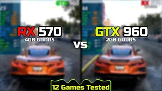 GTX 960 vs RX 570 | How Big Is The Difference?