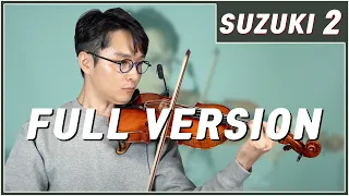 Suzuki Violin School Book Vol. 2 Full Version @bochankang