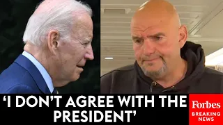 BREAKING NEWS: John Fetterman Disagrees Publicly With Biden's Move To Block Military Aid To Israel