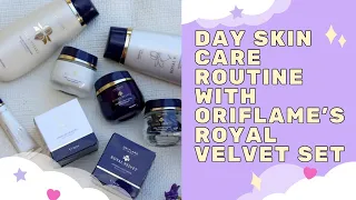 Day Skincare Routine with Oriflame's Royal Velvet Anti-Ageing Set.