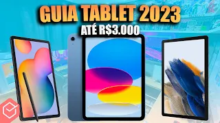 TOP 5 TABLETS BONS e BARATOS para ESTUDAR, TRABALHAR E JOGAR em 2023 // GUIA COMPLETO até R$3000!