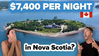 This Private Island Mansion in Nova Scotia is Insane! 💸 Unreal Mansion in Mahone Bay Canada 🇨🇦