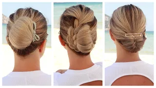 💦🔥 5 Easy DIY Summer Hairstyles 💦🔥 for short to medium hair by Another Braid GREAT CREATIVITY