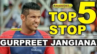 Top 5 Stop Gurpreet Jangiana at Kabaddi Tournaments