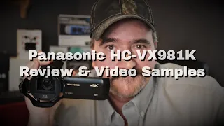 Panasonic HC VX981 Awesome Video Quality