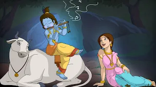 Krishna - राधा-कृष्ण की अद्भुत रासलीला | Cartoons for kids | Hindi cartoons for kids