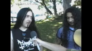 MAYHEM interview Quart Festival 2001 NRK TV