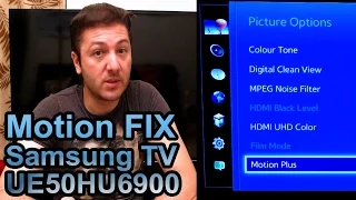 Samsung TV Judder Motion FIX - Best Picture Settings (HU6900 series)