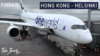 TRIP REPORT | Finnair | Airbus A350-900 | Hong Kong - Helsinki | Economy