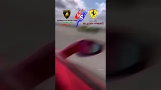 Ferrari 812 Superfast VS Lamborghini Aventador SV VS Ferrari 488 In Drag Race #lamborghini #ferrari