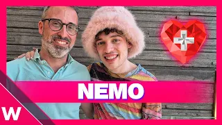 🇨🇭 Nemo (Switzerland Eurovision 2024) | Emporia Lounge Interview in Malmö