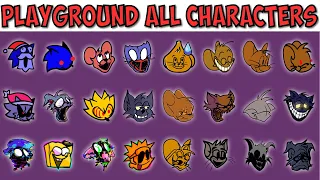 FNF Character Test | Gameplay VS My Playground | ALL Characters Test