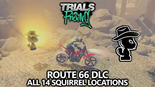 Trials Rising - Route Sixty-Six DLC - All 14 Squirrels - Collectibles Locations Guide