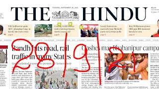 28 September 2021 The Hindu Newspaper Analysis