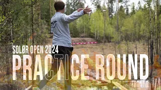 Practice Round Solør Open 2024 Ft. Peter Lunde, Aksel Korneliussen, Torjus og Evald | FRONT 9