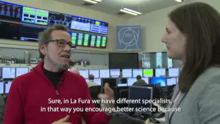 Pep Gatell visits CERN - La Fura dels Baus -