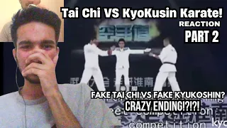 Karate Kyokoshin vs Tai Chi PART 2 | Fight REACTION and BREAKDOWN