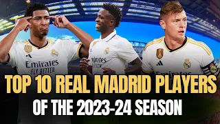 Real Madrid's Top 10 players of the 2023/24 season: Race between Vinicius and Bellingham