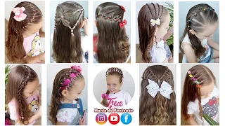 Penteados Fáceis com cabelo solto | Easy Hairstyles for Girls